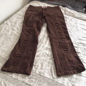 CBK Style corduroy  Brown Boot Cut Flare Pants